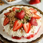 Strawberry Jello Pretzel Salad