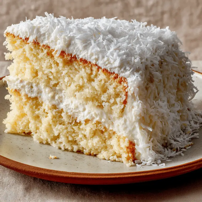Coconut cloud cake recipe
