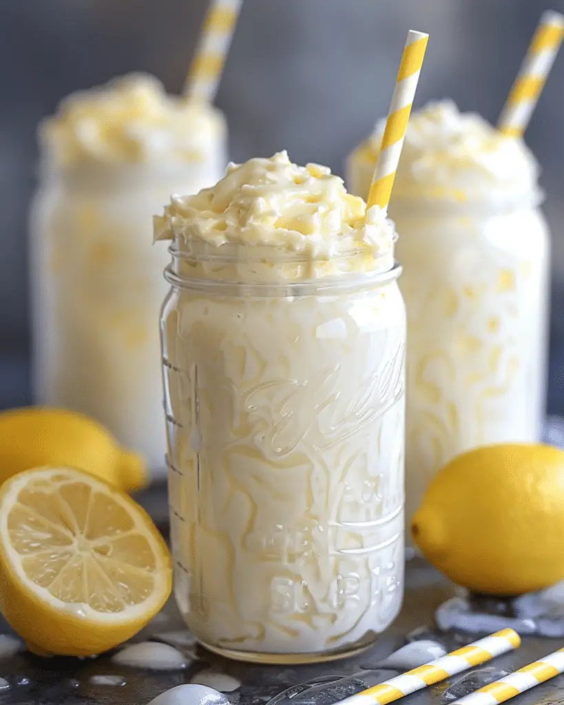 Chick-fil-a copycat frosted lemonade