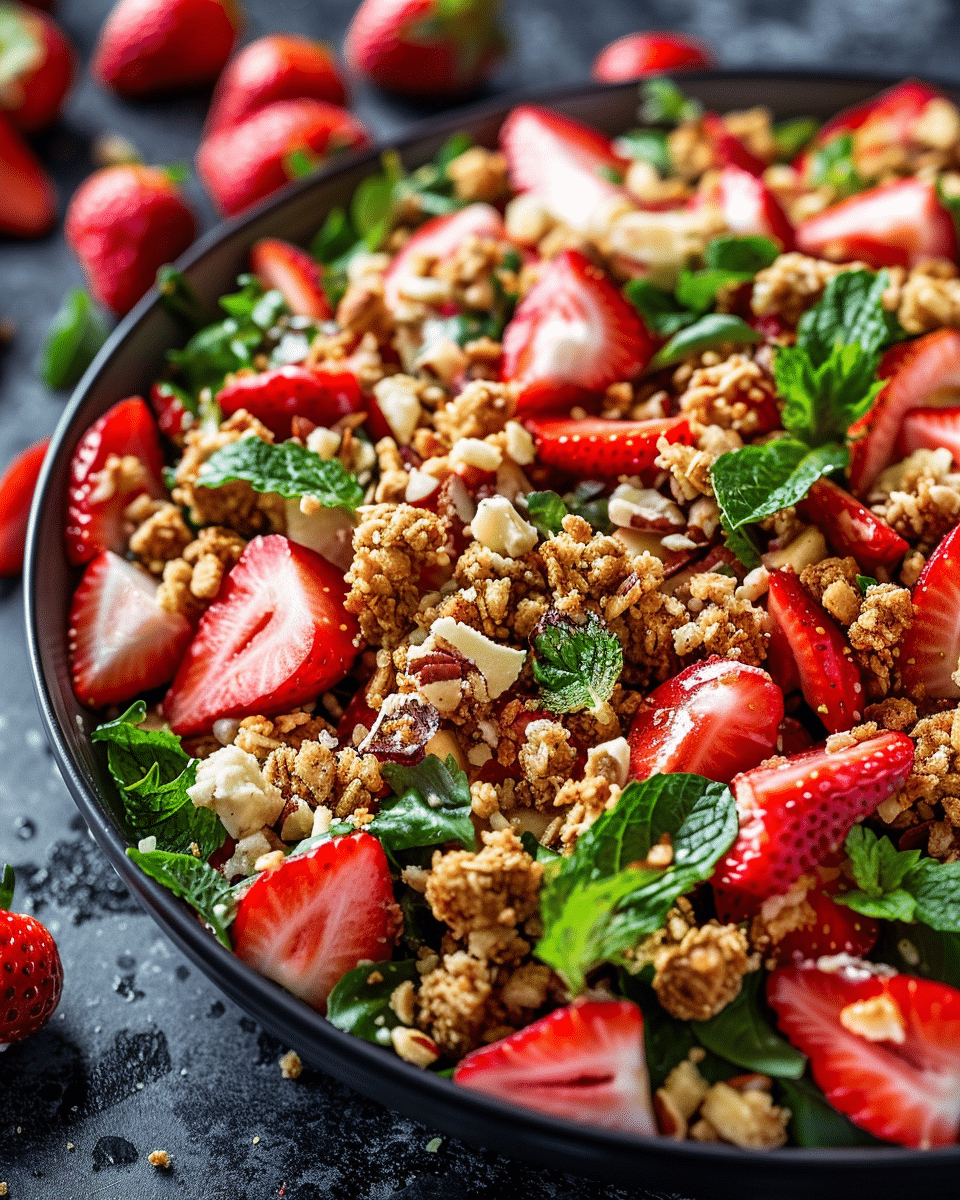 Strawberry Crunch Salad
