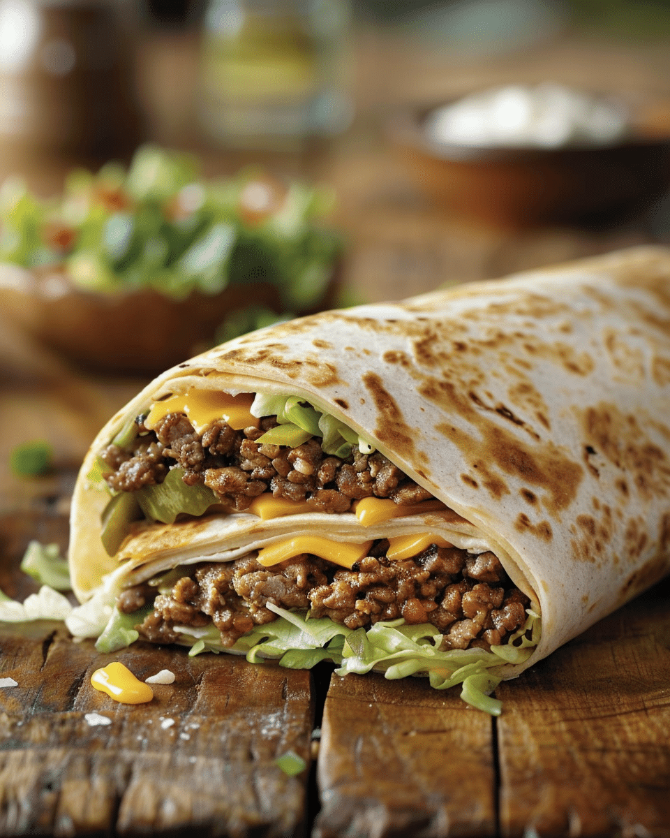 Big Mac Wrap Recipe