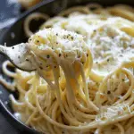 Cheesy Garlic Parmesan Spaghetti
