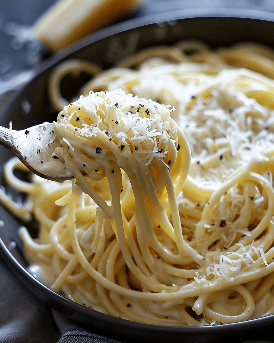 Cheesy Garlic Parmesan Spaghetti