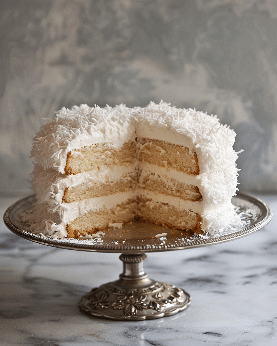 Coconut cloud cake recipe