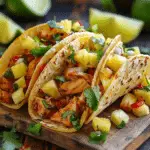 Pineapple Chicken Tacos