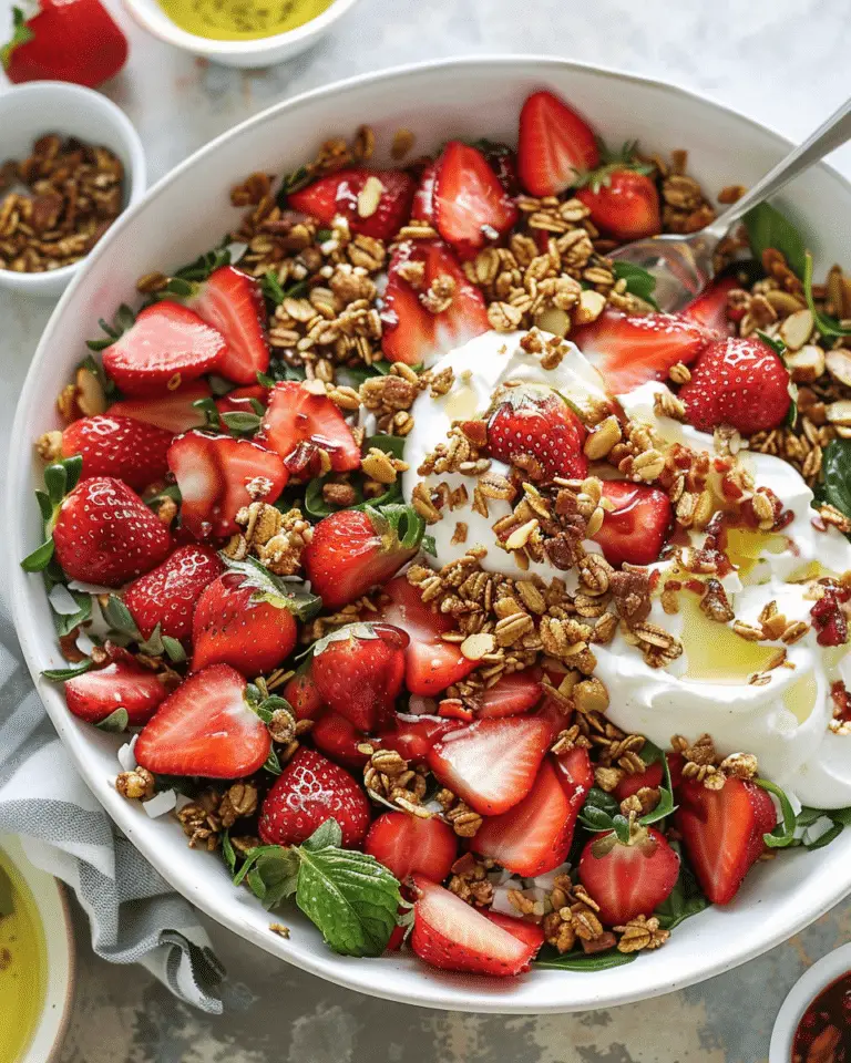 Strawberry Crunch Salad