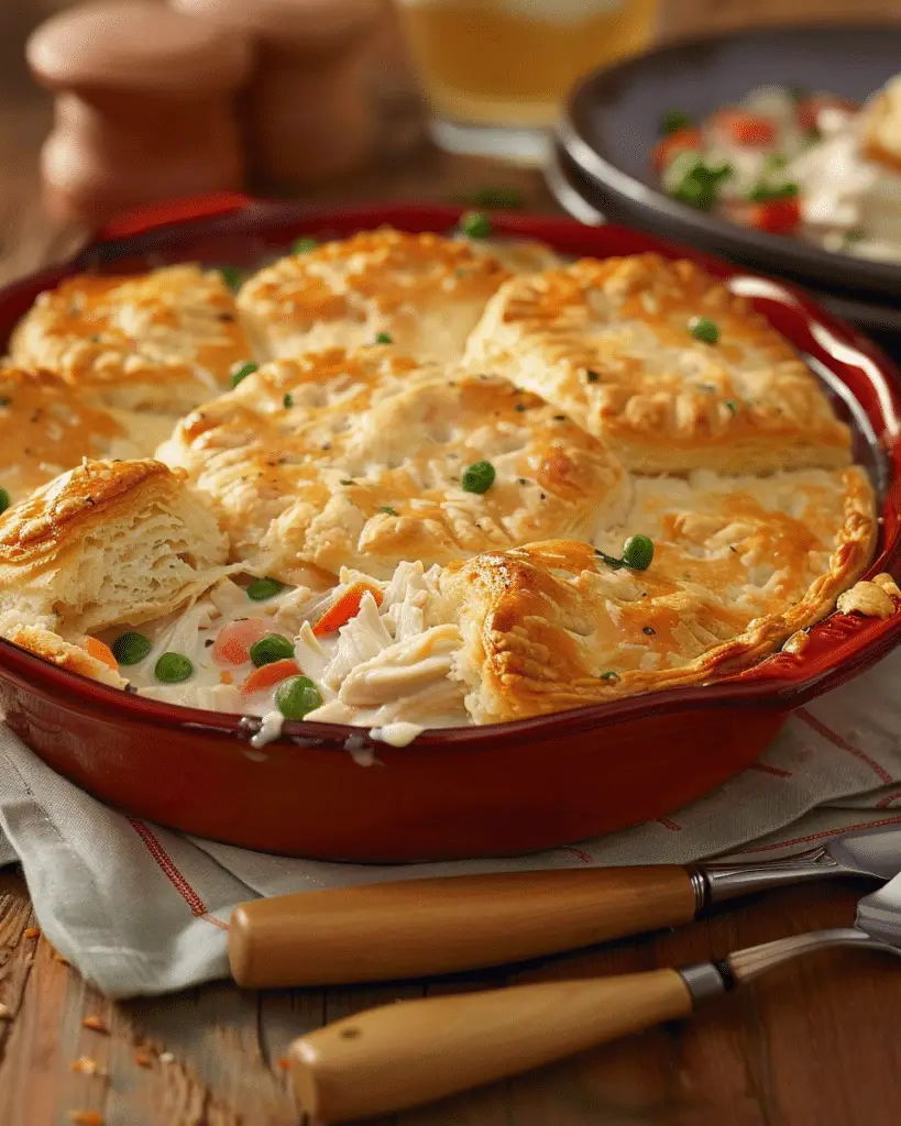 Red Lobster Biscuit Chicken Pot Pie