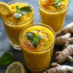 Lemon Ginger Turmeric Wellness Shots