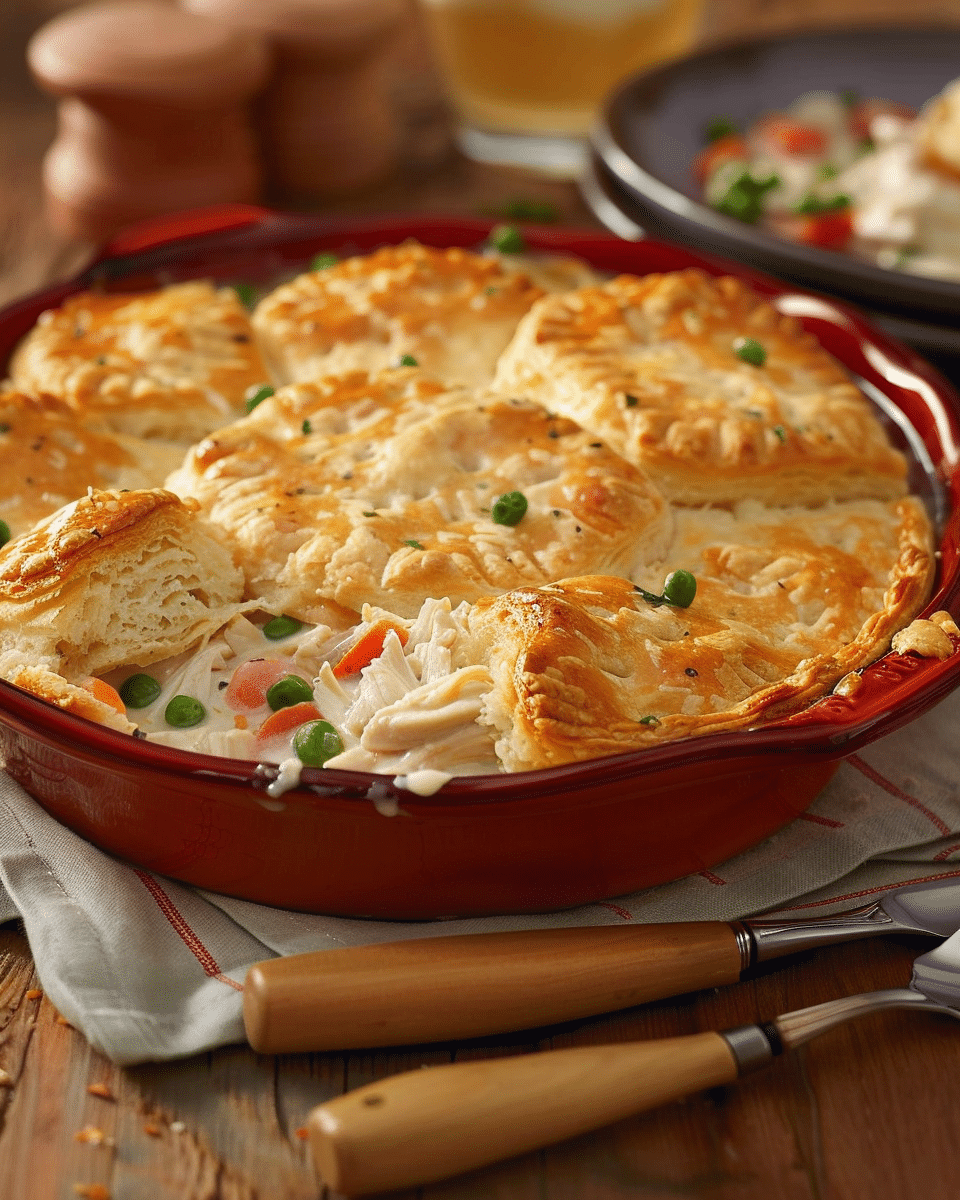 Red Lobster Biscuit Chicken Pot Pie