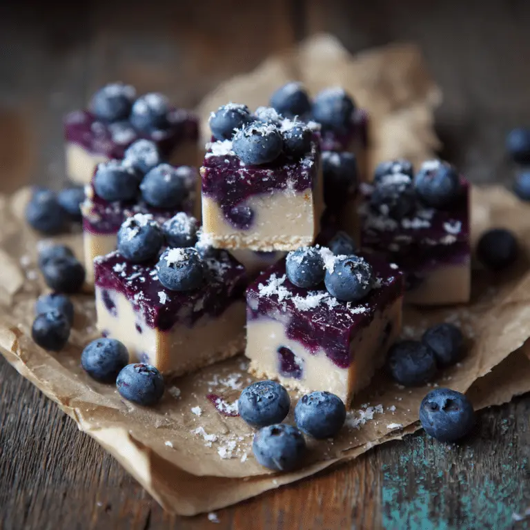 Blueberry Fudge