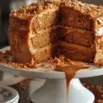 Gooey Coffee Caramel Cake
