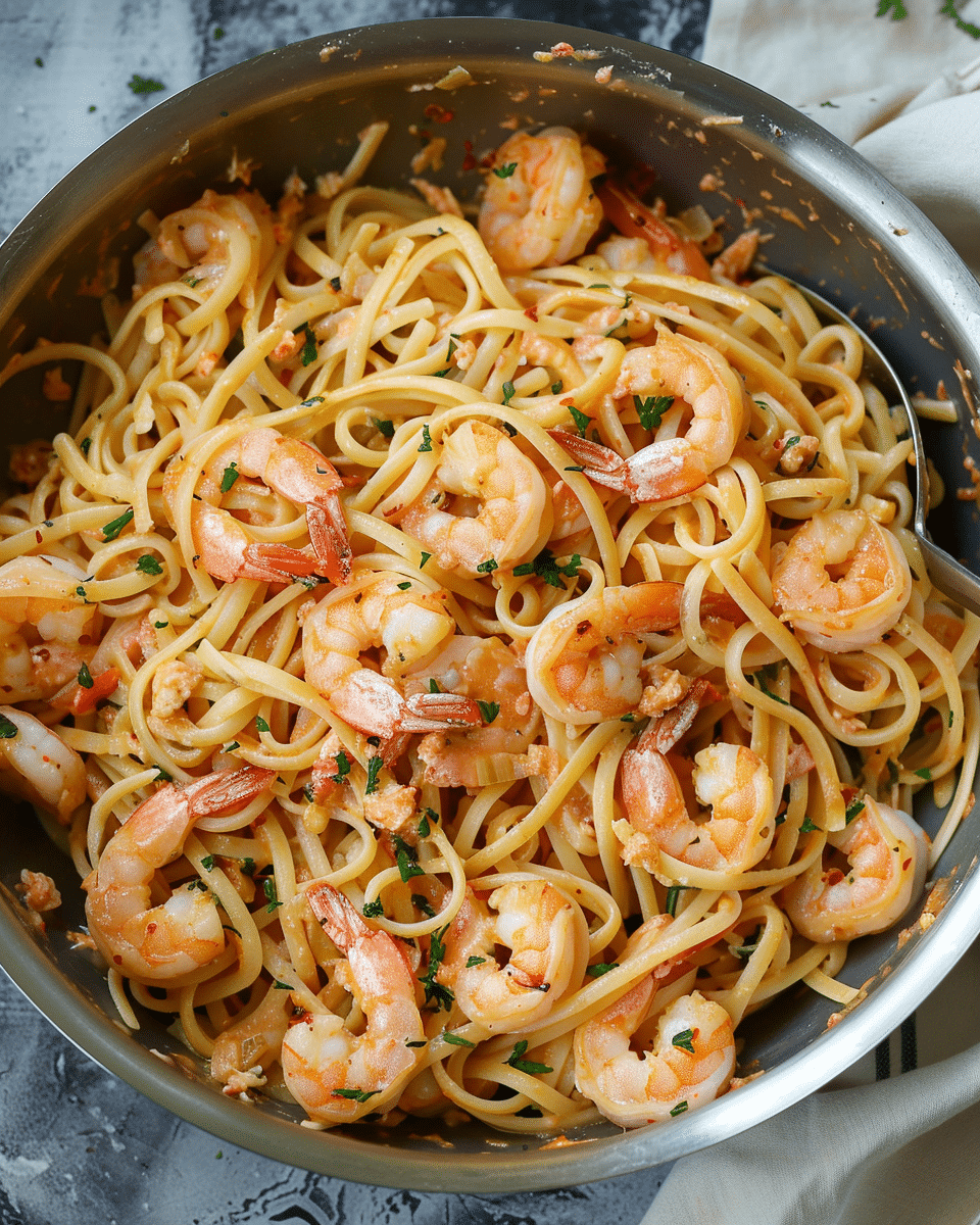 Bang Bang Shrimp Pasta