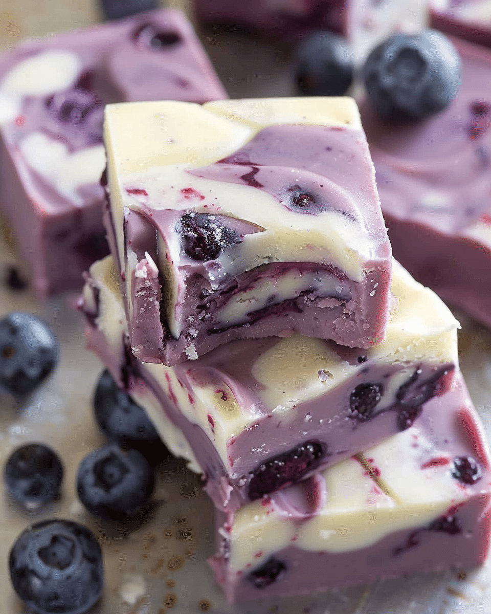 Blueberry Fudge