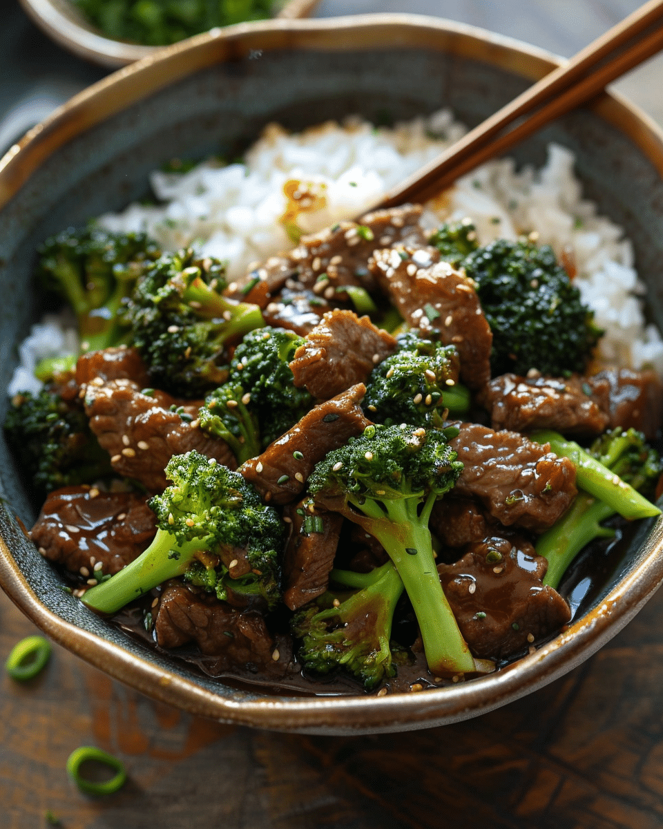 Beef and broccoli