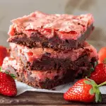 Strawberry Brownies