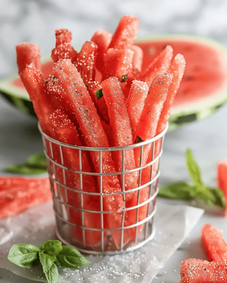 Watermelon fries