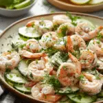 Creamy Cucumber Shrimp Salad: A Light & Flavorful Favorite