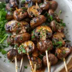 Grilled Mushroom Skewers