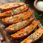 Garlic Parmesan Roasted Sweet Potatoes: The Ultimate Crispy Savory Side Dish