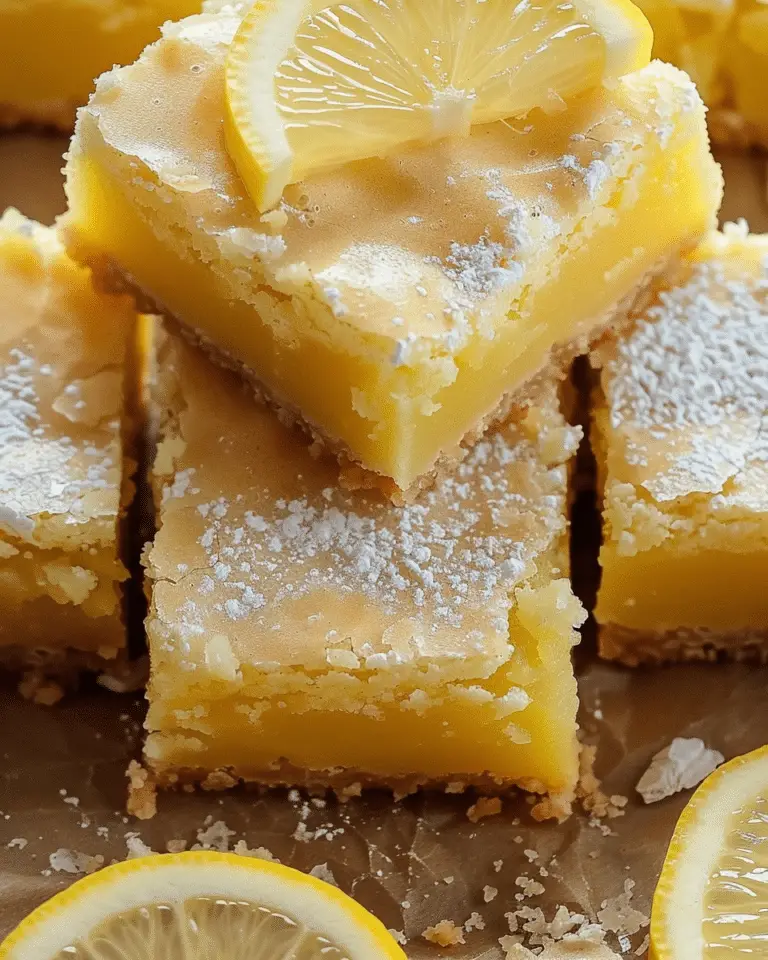 Lemon Brownies