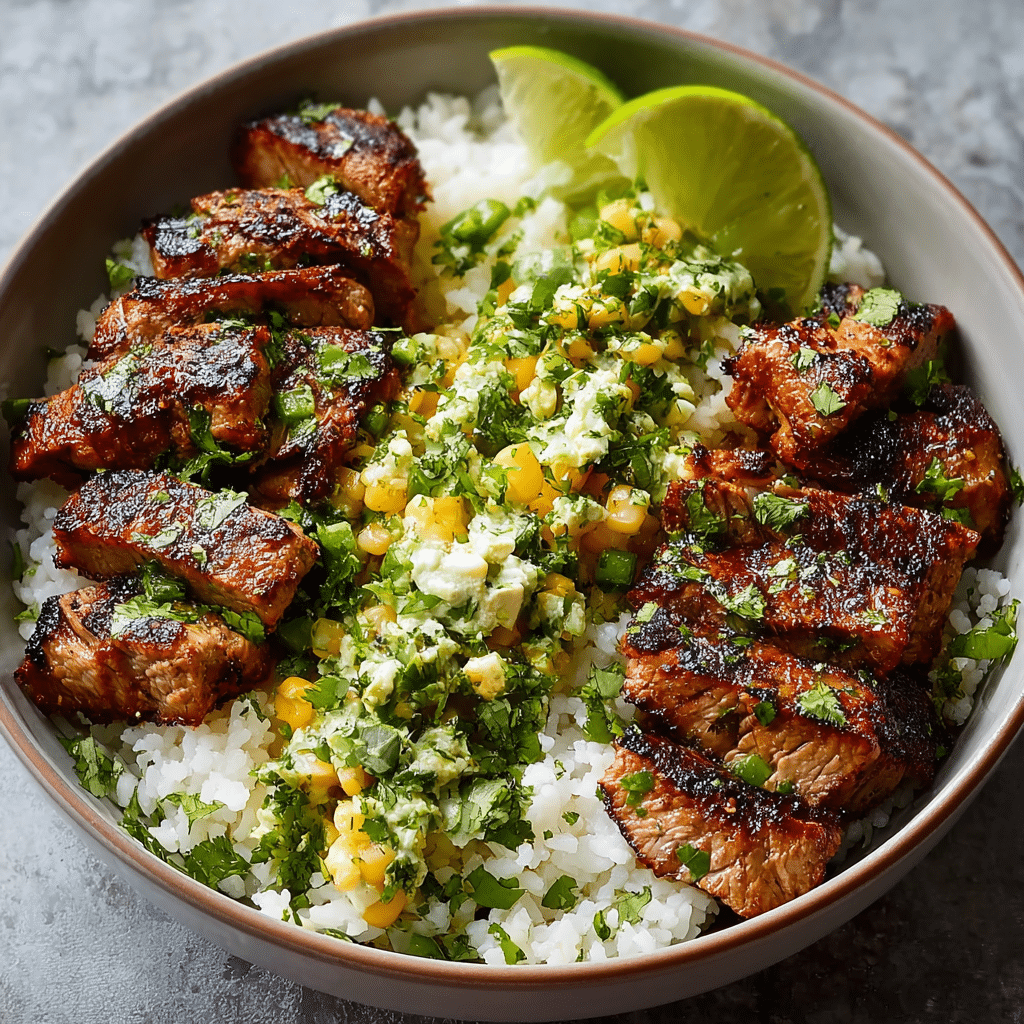 Cilantro Lime Steak Bowls: A Flavorful Recipe for a Quick Dinner