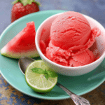 5 Minute, Easy Watermelon Sorbet