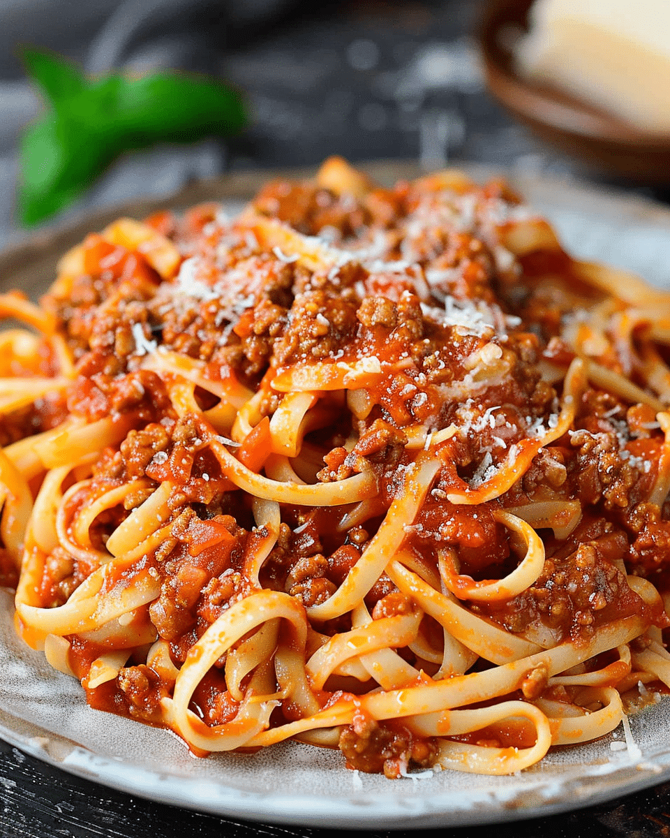 Bolognese Sauce Recipe