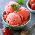 Mango Strawberry Sorbet