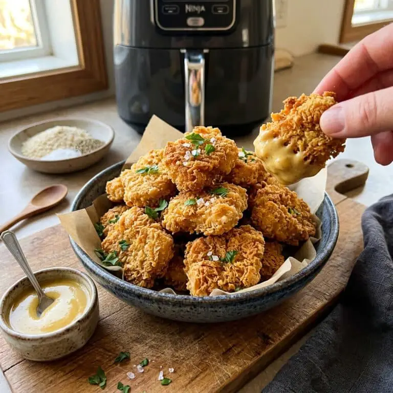 3-Ingredient Homemade Chicken Nuggets in the Air Fryer