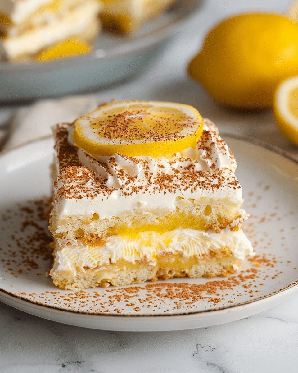 Lemon Tiramisu: Refreshing & Creamy Italian Dessert