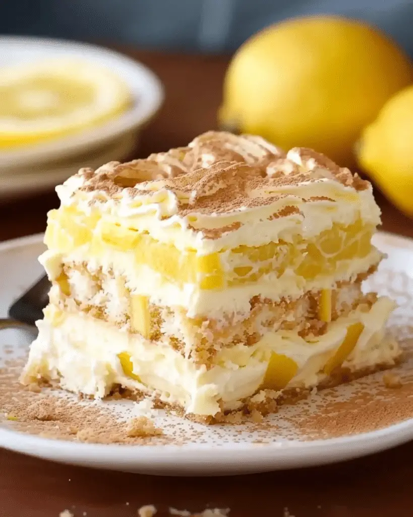 Lemon Tiramisu: Refreshing & Creamy Italian Dessert