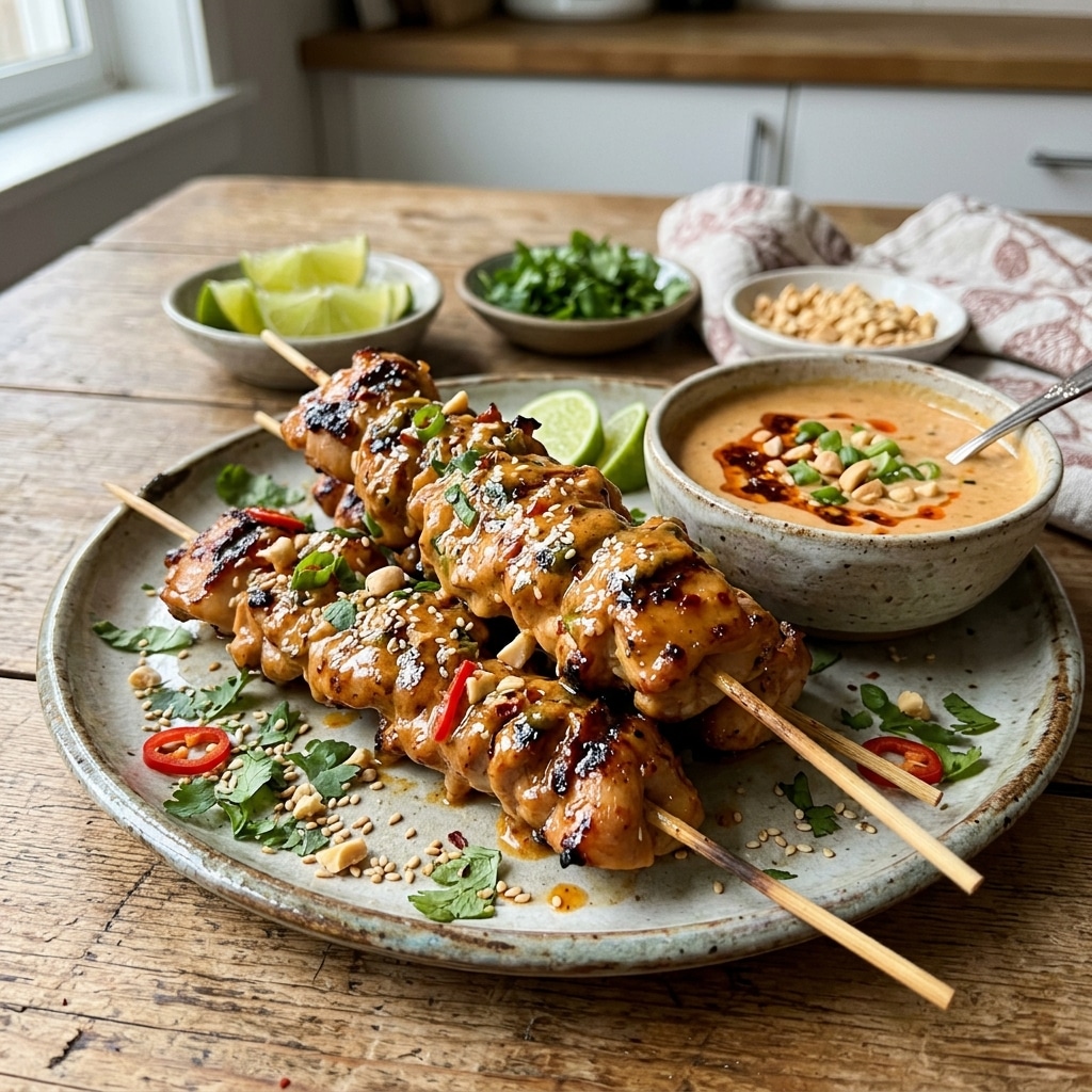 Bang Bang Chicken Skewers Recipe