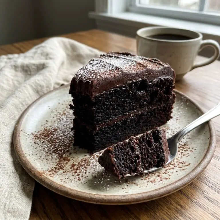 Black Cocoa Cake