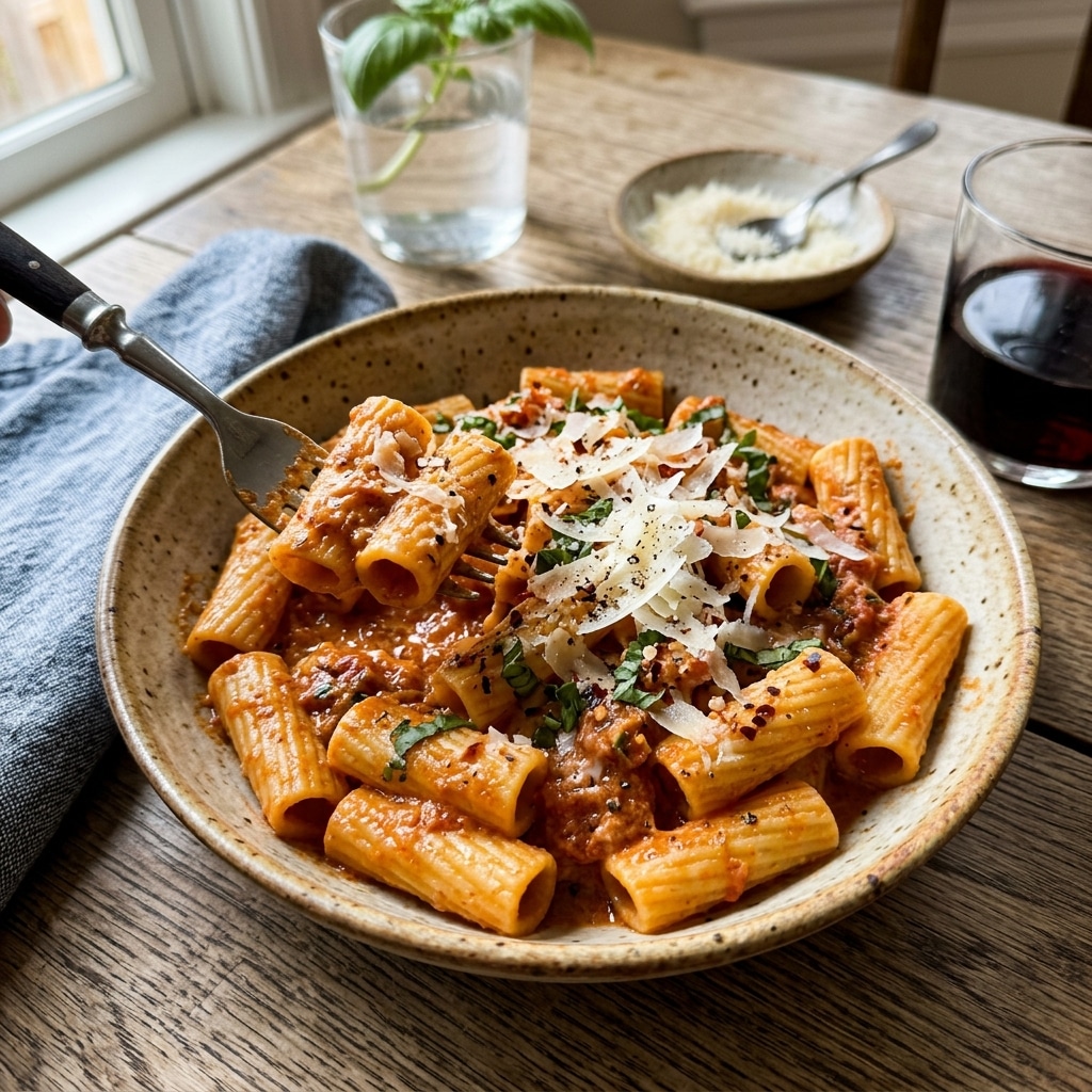 Creamy Tomato Pasta Without Cream