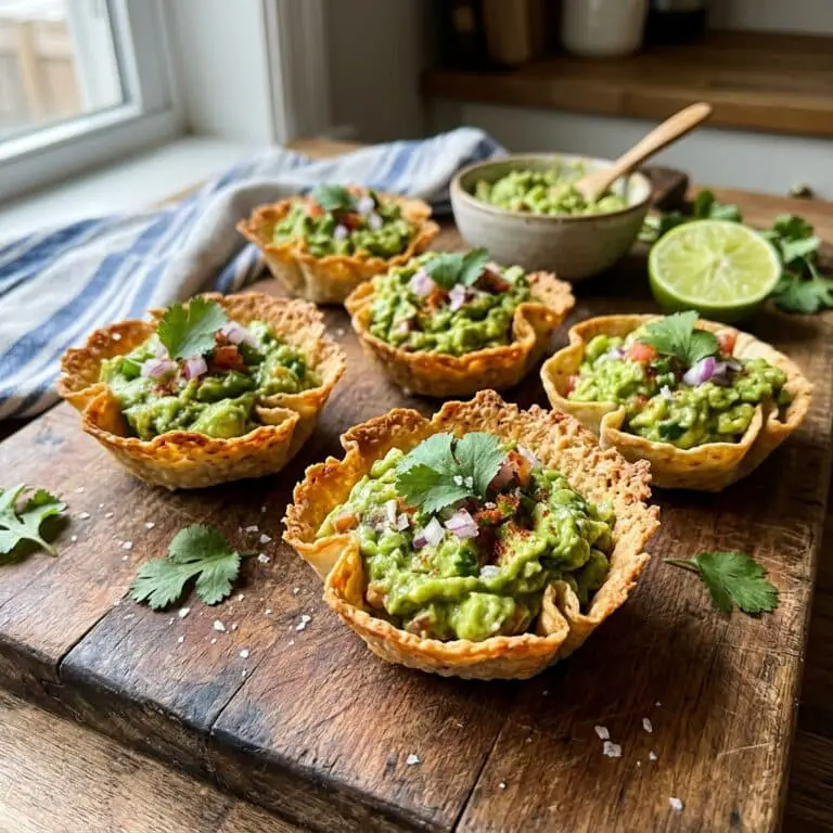 Easy Guacamole Cups