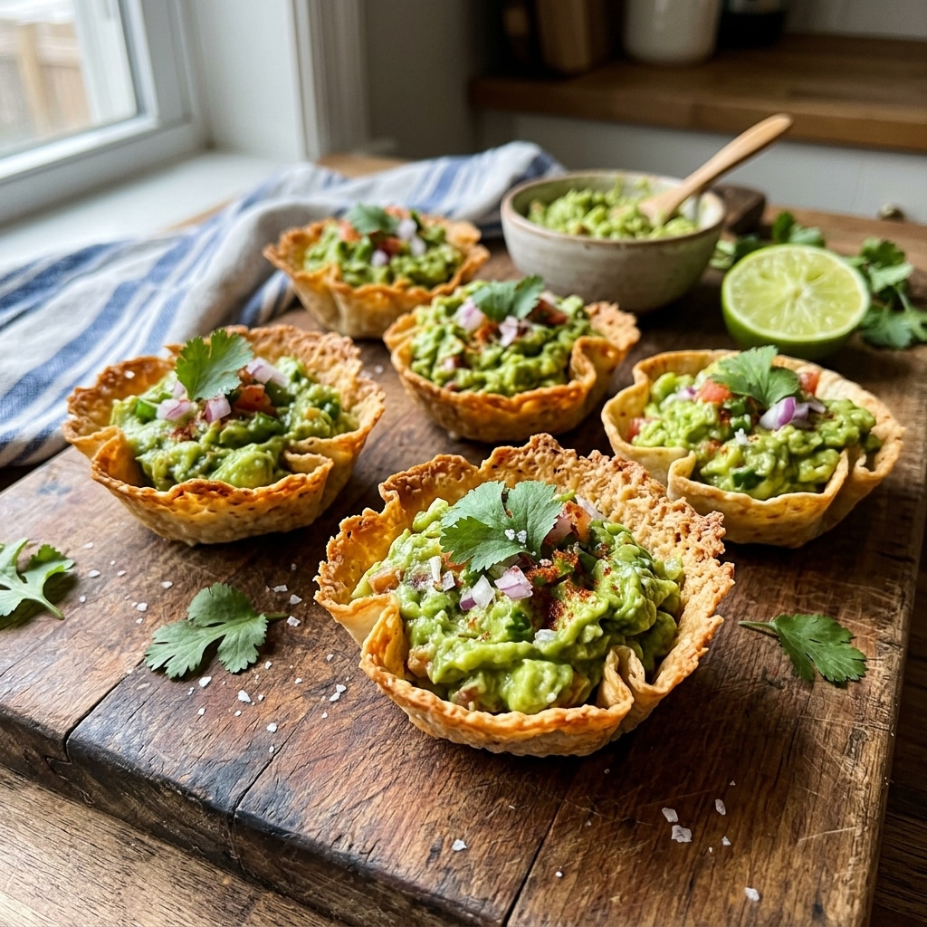 Easy Guacamole Cups