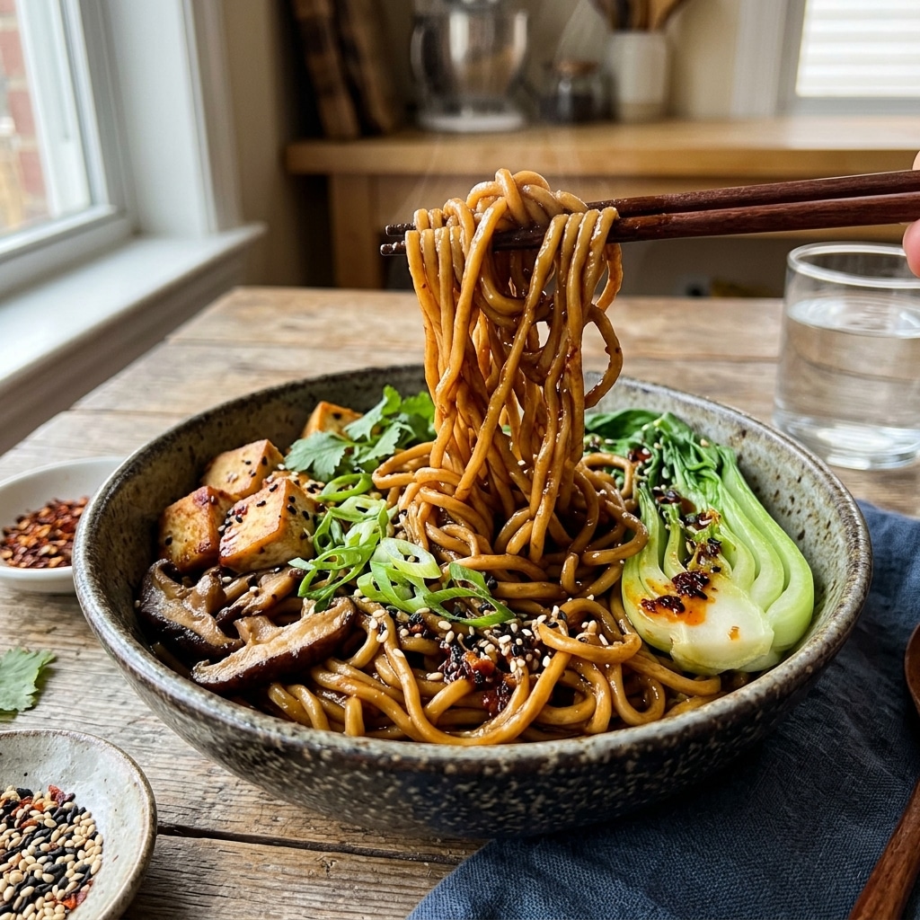Easy Saucy Ramen Noodles