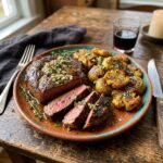 Garlic Butter Steak and Potatoes