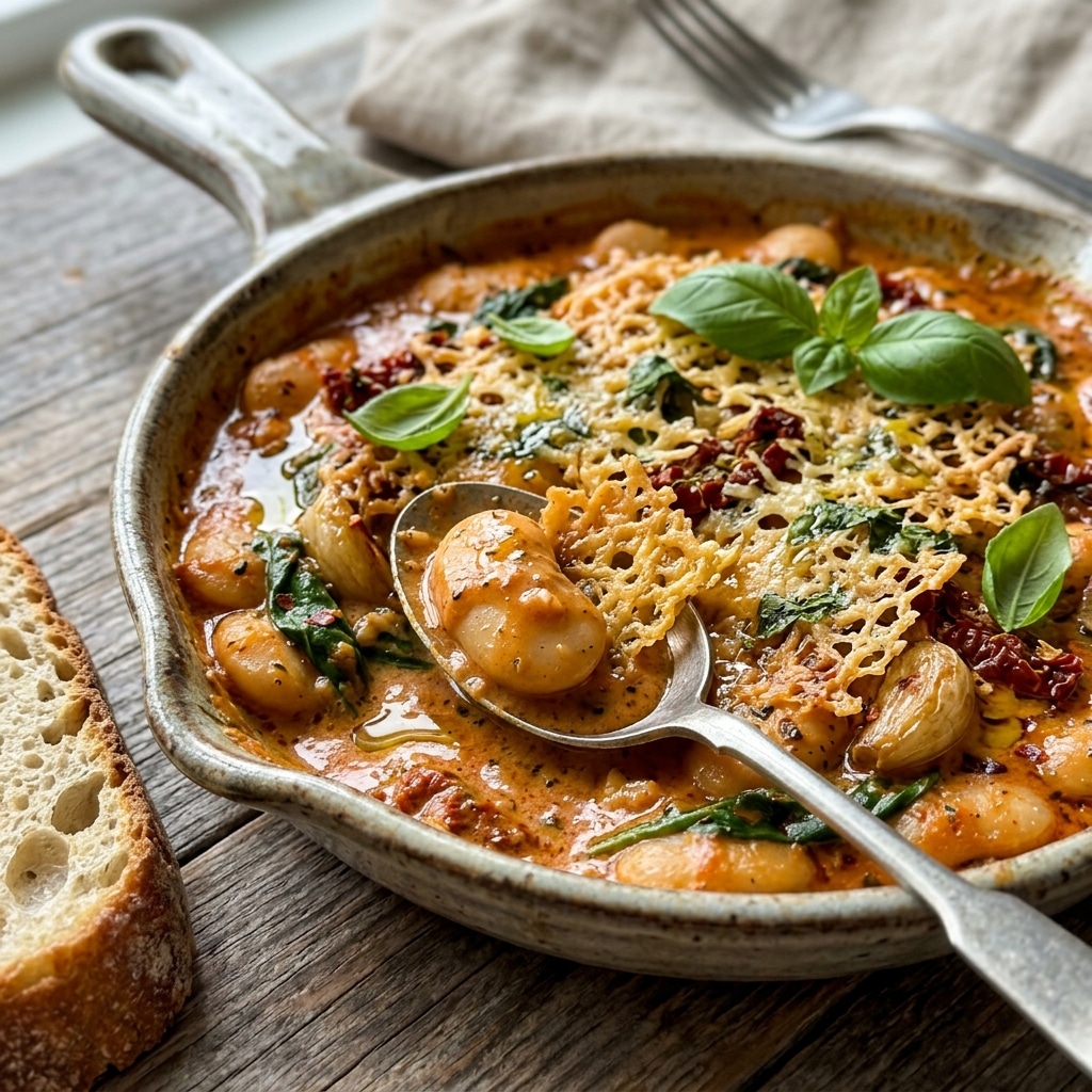 Marry Me Butter Beans (With Creamy Tuscan Sauce)