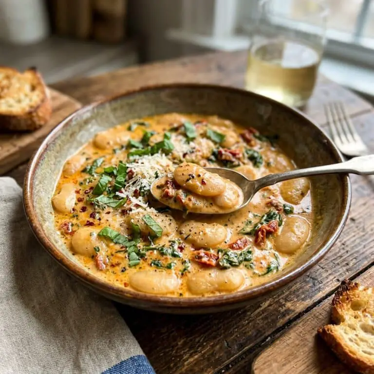 Marry Me Butter Beans (With Creamy Tuscan Sauce)