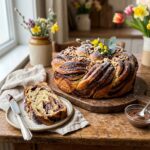 Spectacular Nutella Swirl Easter Bread