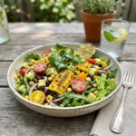 Summer Salad with Grilled Corn
