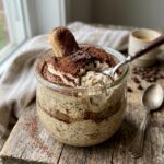 The BEST Tiramisu Overnight Oats