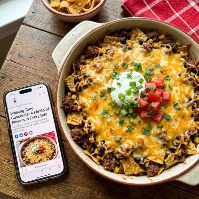 Walking Taco Casserole Recipe