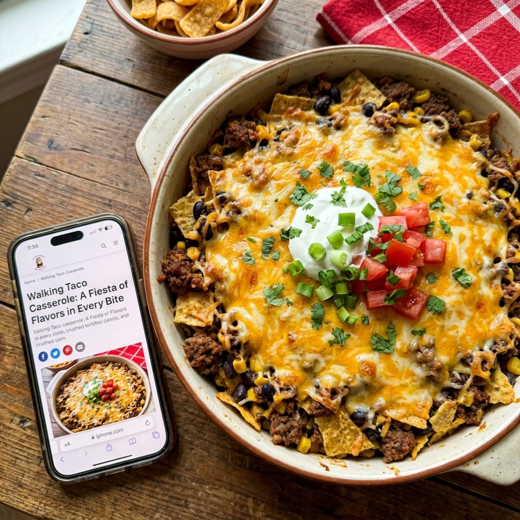 Walking Taco Casserole Recipe
