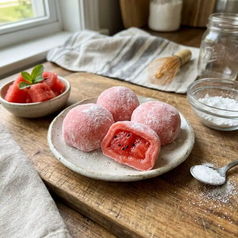 Watermelon Mochi Recipe