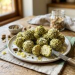 White Chocolate and Pistachio Truffles