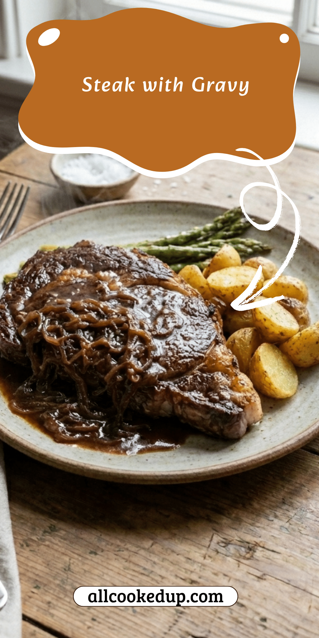 Steak with Gravy