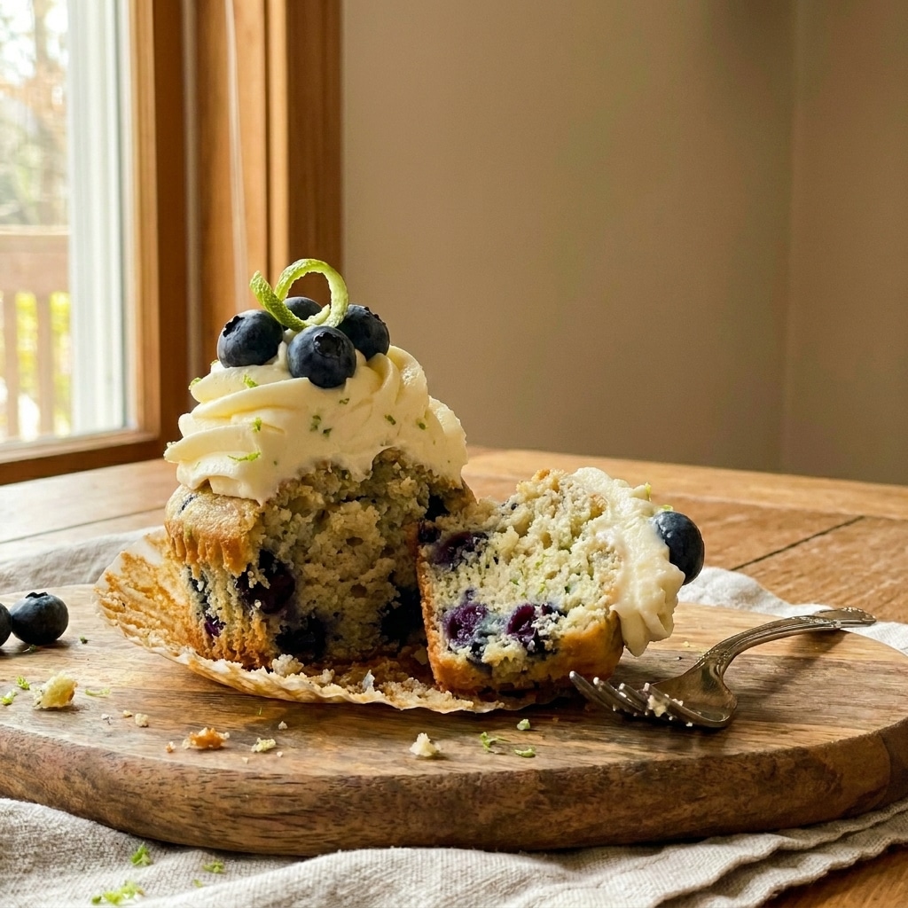 Best Blueberry Lime Cupcakes