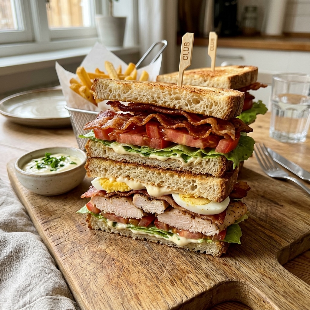 Chicken Club Sandwiches
